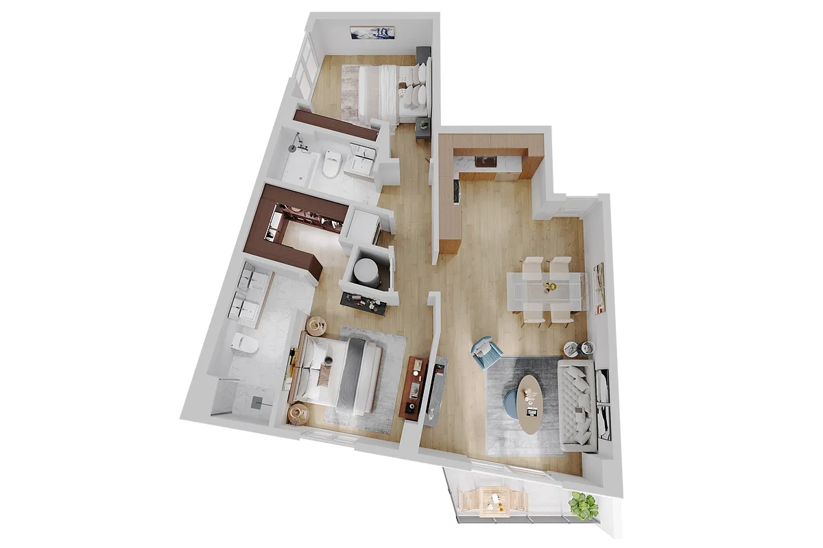 Floor plan B3