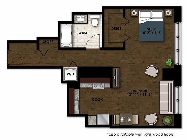 Floor plan E210
