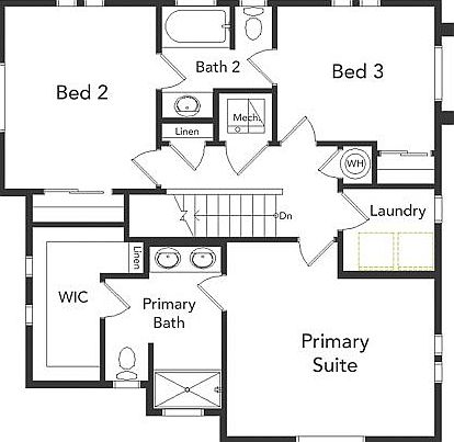 Shire Reunion Second Floor Layout