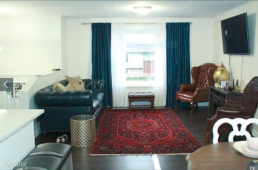 Living room when furnished