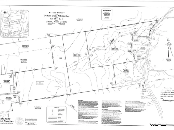 Map 4 Lot 26 Depot Street, Union, ME 04862