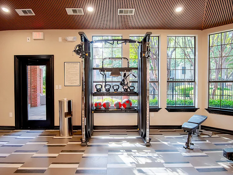 Newly Upgraded Fitness Center with Training Equipment