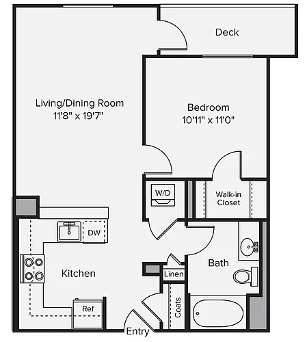 Floor plan A1-305