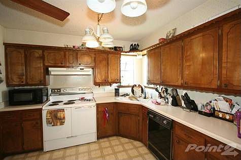 Kitchen with good storage space, room for a small table