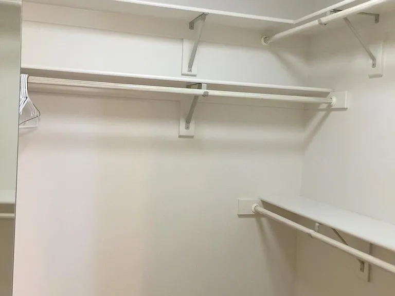 walk-in master closet