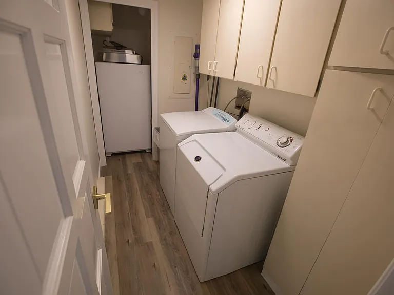 Laundry and Extra Freezer Included