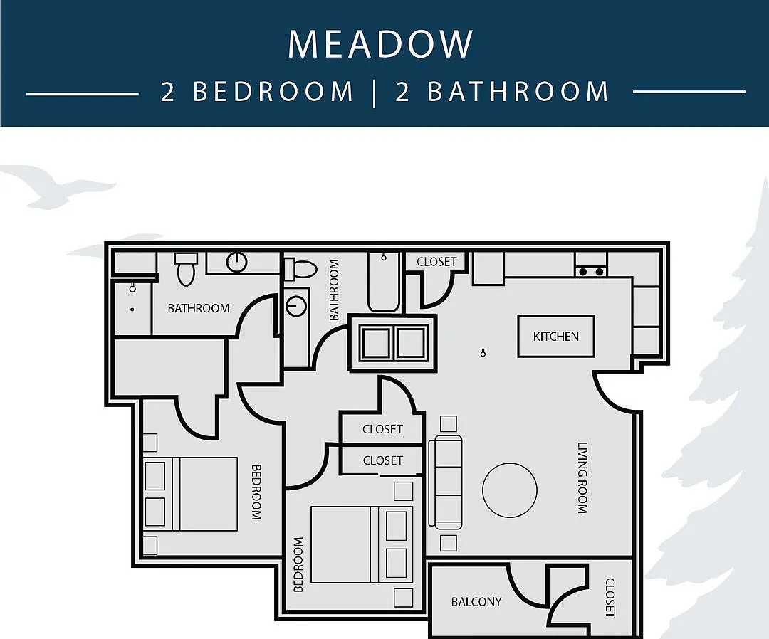 Brand New!! Two Bedroom, Two Bath — Photo 2