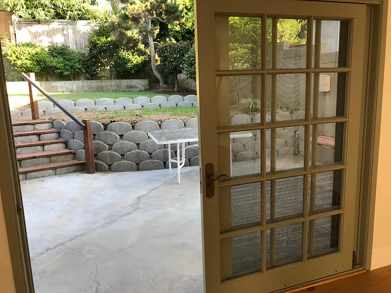 Back patio
