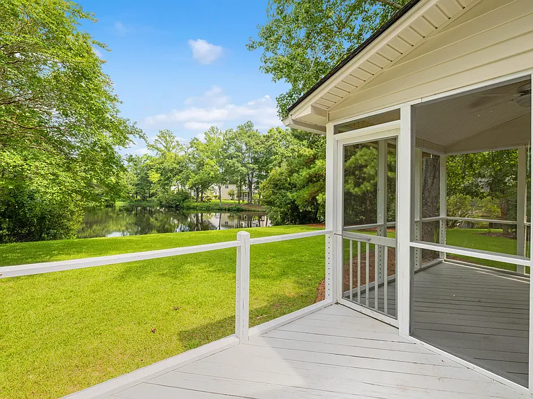Back deck view