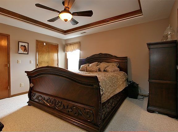 Master with his and hers closets!