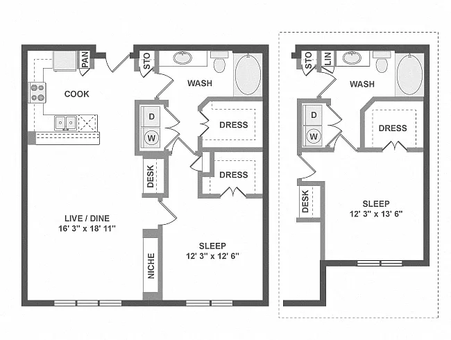 Floor plan A4a