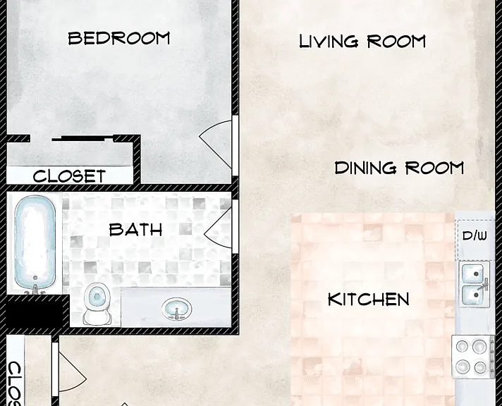 Hot Lap Floorplan Diagram