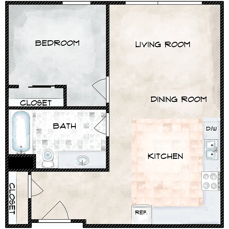 Floor plan Hot Lap