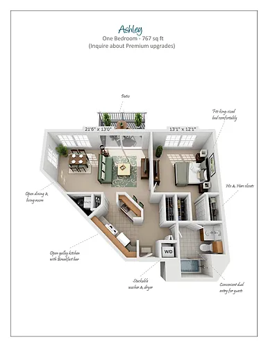 Floor plan Ashley