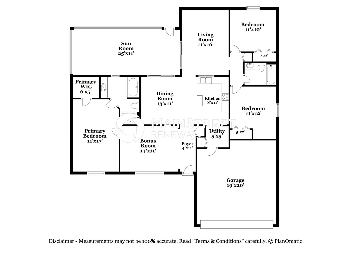 Floor Plan - 1103 Saint Michel Way