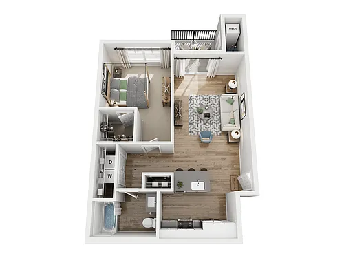 Floor plan The Loom