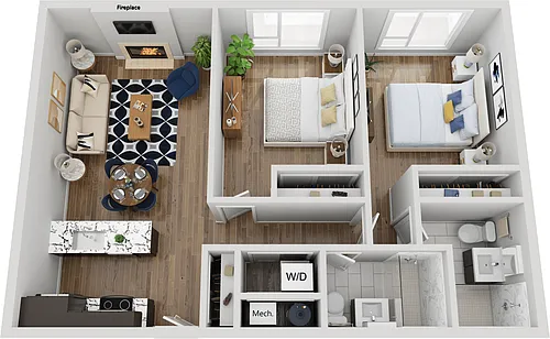Floor plan B1