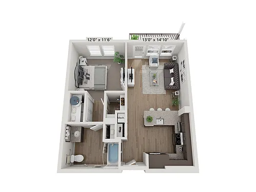 Floor plan A3 - Charter