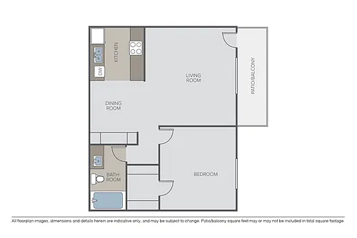 Floor plan Plan 1A