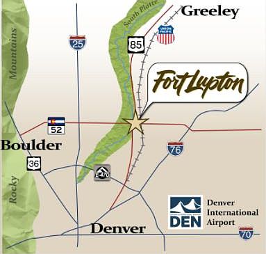Close to Denver, Boulder, Greeley and DIA
