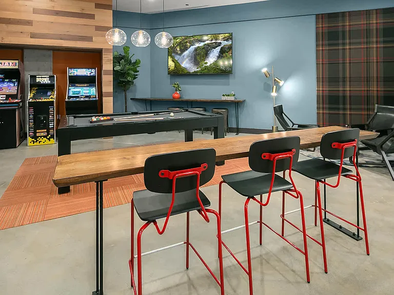 Resident Lounge and Game Room
