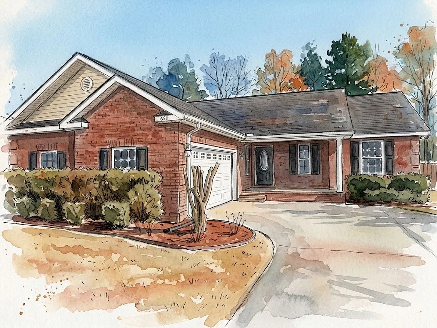 Beautiful 3-bed/2-bath Brick Home in Long County! — Photo 1