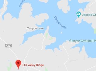 813 Valley Rdg, Canyon Lake, TX 78133