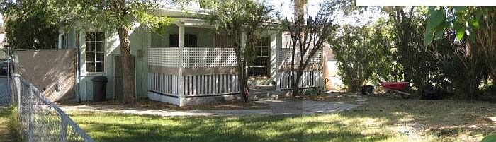 Front of duplex pan view