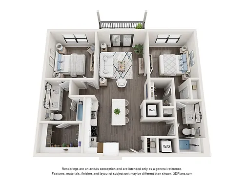 Floor plan Oak
