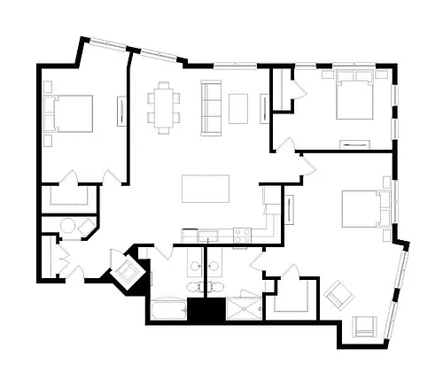 Floor plan C6