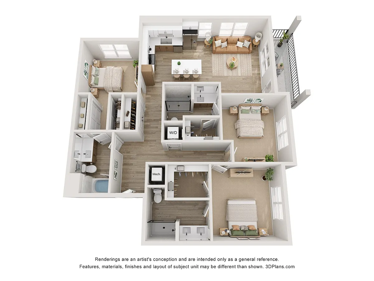 Floor plan C4
