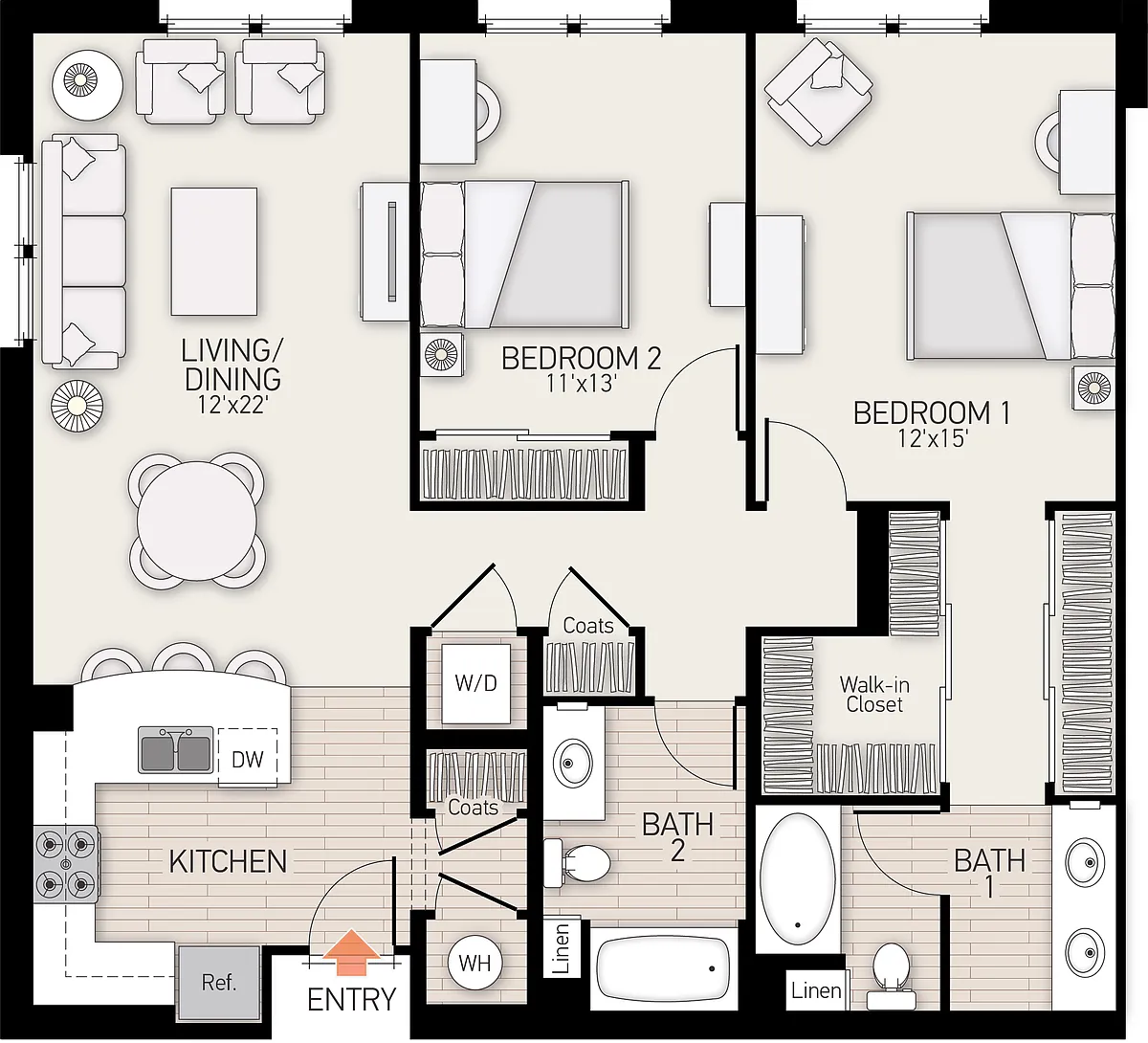 Floor plan Serena - Plan 33