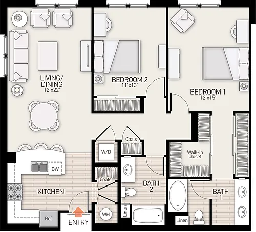 Floor plan Serena - Plan 33