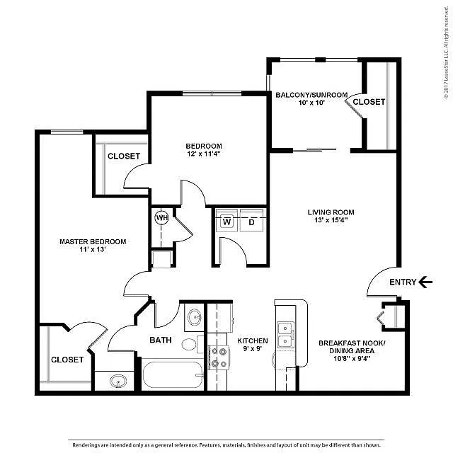 Floor plan B1
