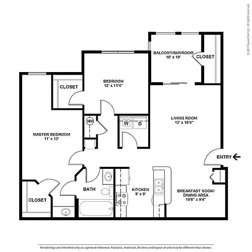 Floor plan B1