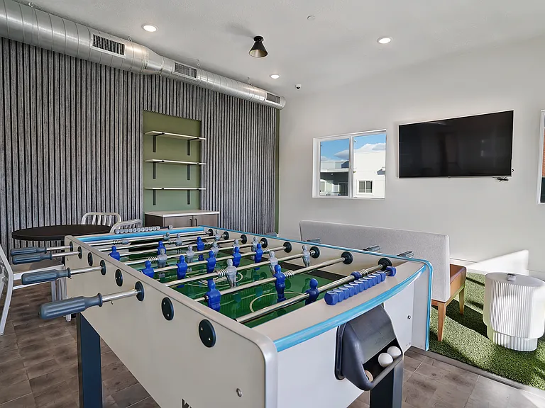 Rooftop clubhouse