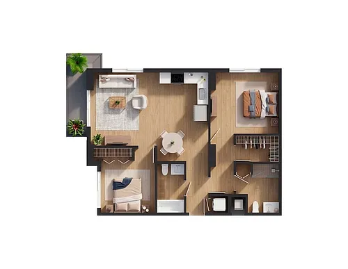 Floor plan B2