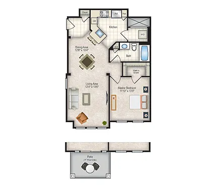 Floor plan The Bally