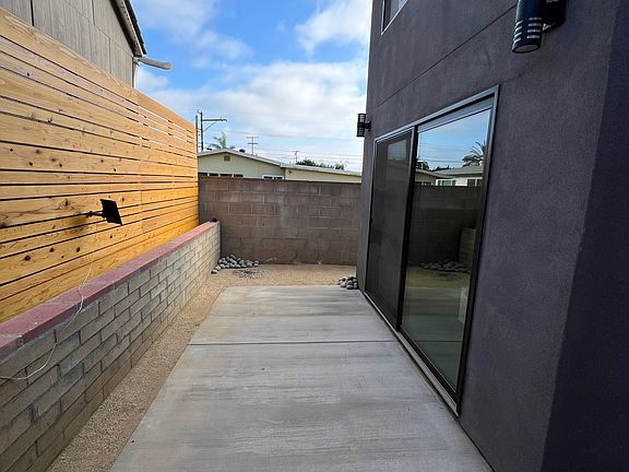 Private patio