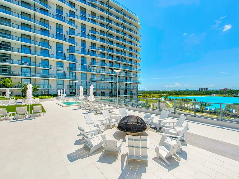 There are plenty of outdoor areas to lounge with family and friends