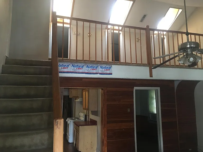View from downstairs