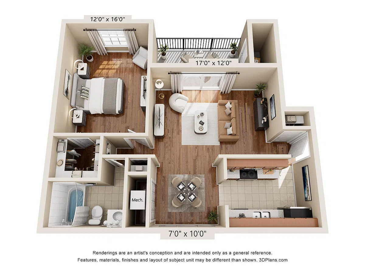 Floor plan A1
