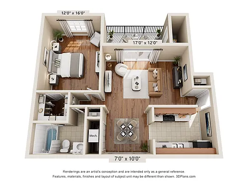 Floor plan A1