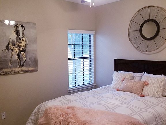 Bedrooms with plush carpeting