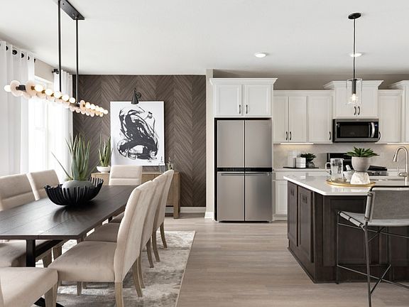 Cafe space adjacent to kitchen