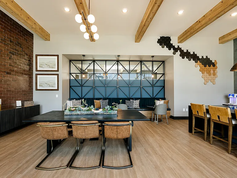 Resident Clubhouse at Bolton West Charlotte Apartments