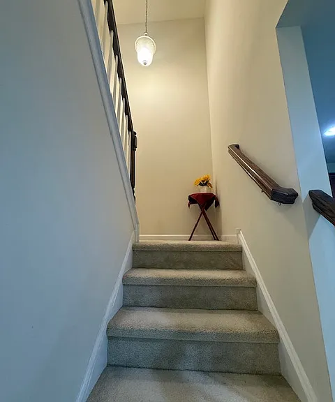 Stairs to upper floor