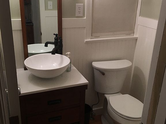 Remodeled powder room