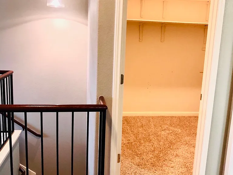 Extra large stroage room, could be flex use space as a hobby room