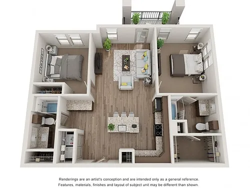 Floor plan B3